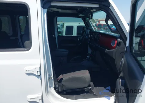 2022 Jeep Wrangler Unlimited Rubicon 4X4 из США, поврежденный, VIN 1C4HJXFN7NW134276